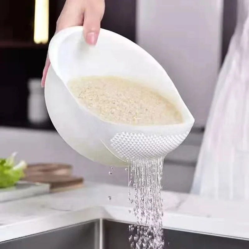 Rice Strainer and Drain Basket – BPA-Free Plastic Design