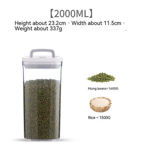 Airtight Stackable Food Storage Containers – BPA - Free Kitchen Organizer with Lid | Kassel Trade - Kassel Trade