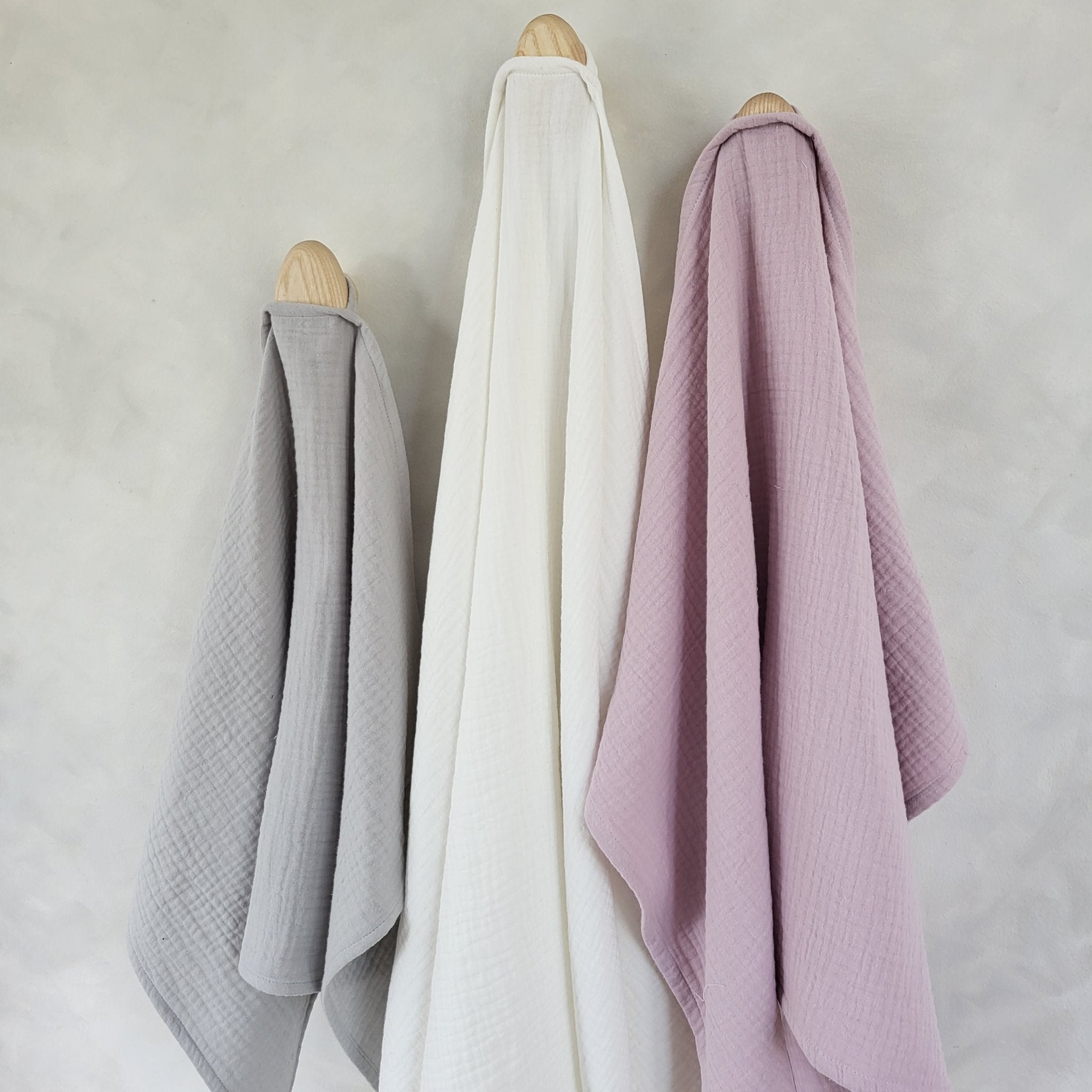 Cotton tea towel for a kitchen I White, pink, beige or grey colors - Kassel Trade