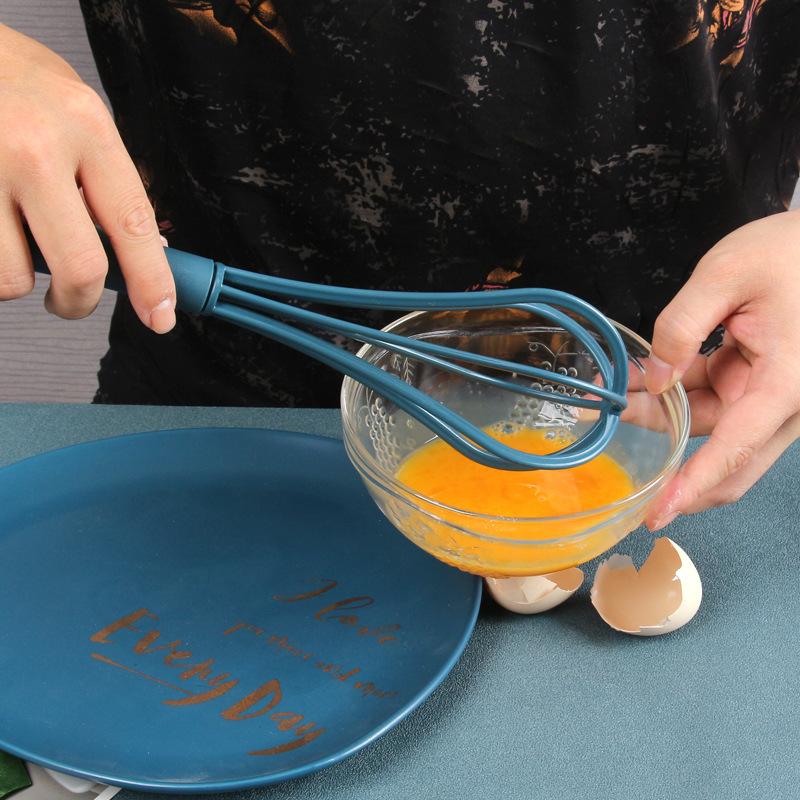 Creative Kitchen Gadget Egg Beater Food Plastic silicone food lids reusable BPA-free Kassel Trade