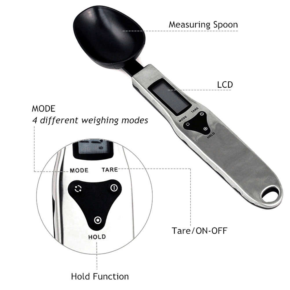 Digital Measuring Spoon Scale – Smart Kitchen Food Scale by Kassel Trade - Kassel Trade