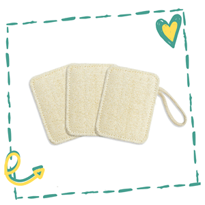 Eco-friendly loofah kitchen sponges by Kassel Trade™