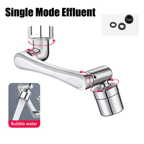 Kassel Trade™ 1080° Swivel Faucet Extender – Dual - Mode Rotating Sink Aerator for Kitchen & Bathroom - Kassel Trade