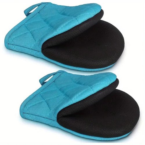 Kassel Trade™ Silicone Oven Mitts – Heat - Resistant 500°F | Non - Slip Grip & Hanging Loop - Kassel Trade