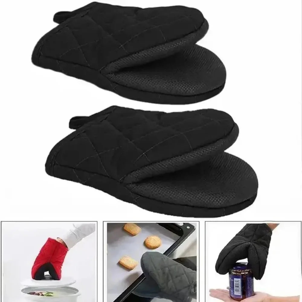 Kassel Trade™ Silicone Oven Mitts – Heat - Resistant 500°F | Non - Slip Grip & Hanging Loop - Kassel Trade