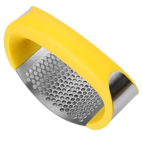 Kassel Trade™ Stainless Steel Garlic Press – Ergonomic Handle, Easy - Clean Manual Crusher for Garlic & Ginger - Kassel Trade