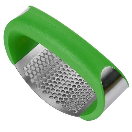 Kassel Trade™ Stainless Steel Garlic Press – Ergonomic Handle, Easy - Clean Manual Crusher for Garlic & Ginger - Kassel Trade