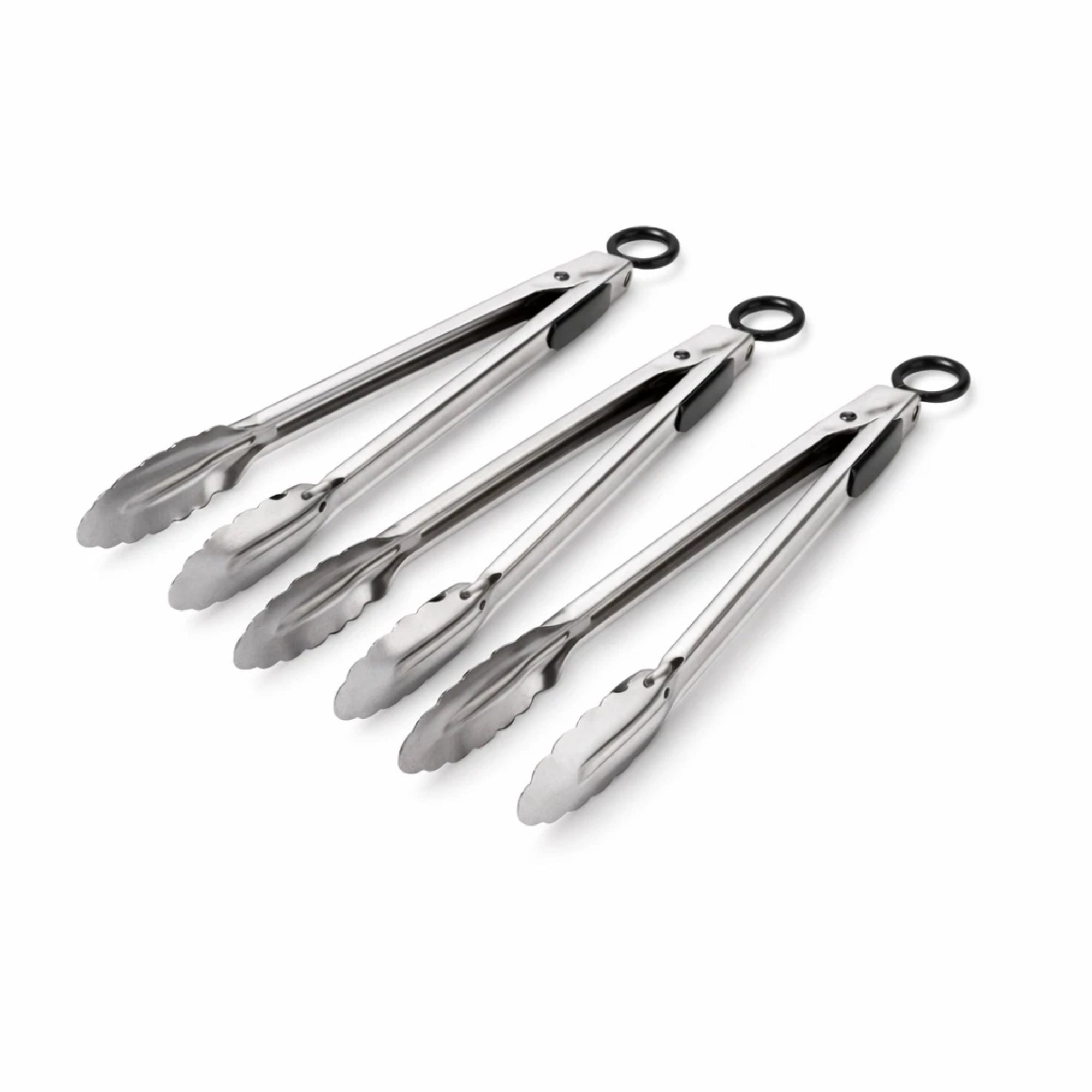 Winco 9-Inch Heavyweight Stainless Steel Utility Tongs, Commercial Grade