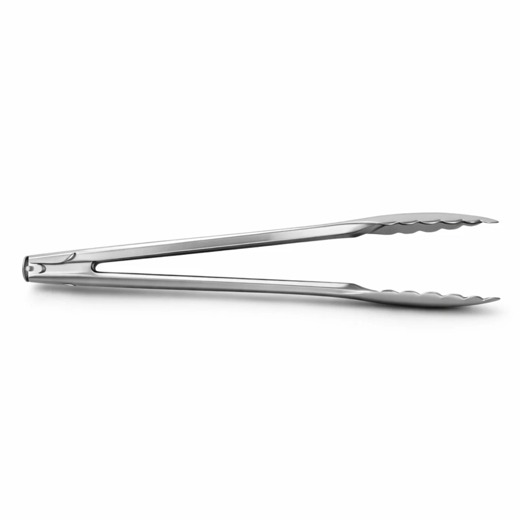 Winco 12 - Inch Heavyweight Stainless Steel Utility Tongs, Commercial Grade - Kassel Trade