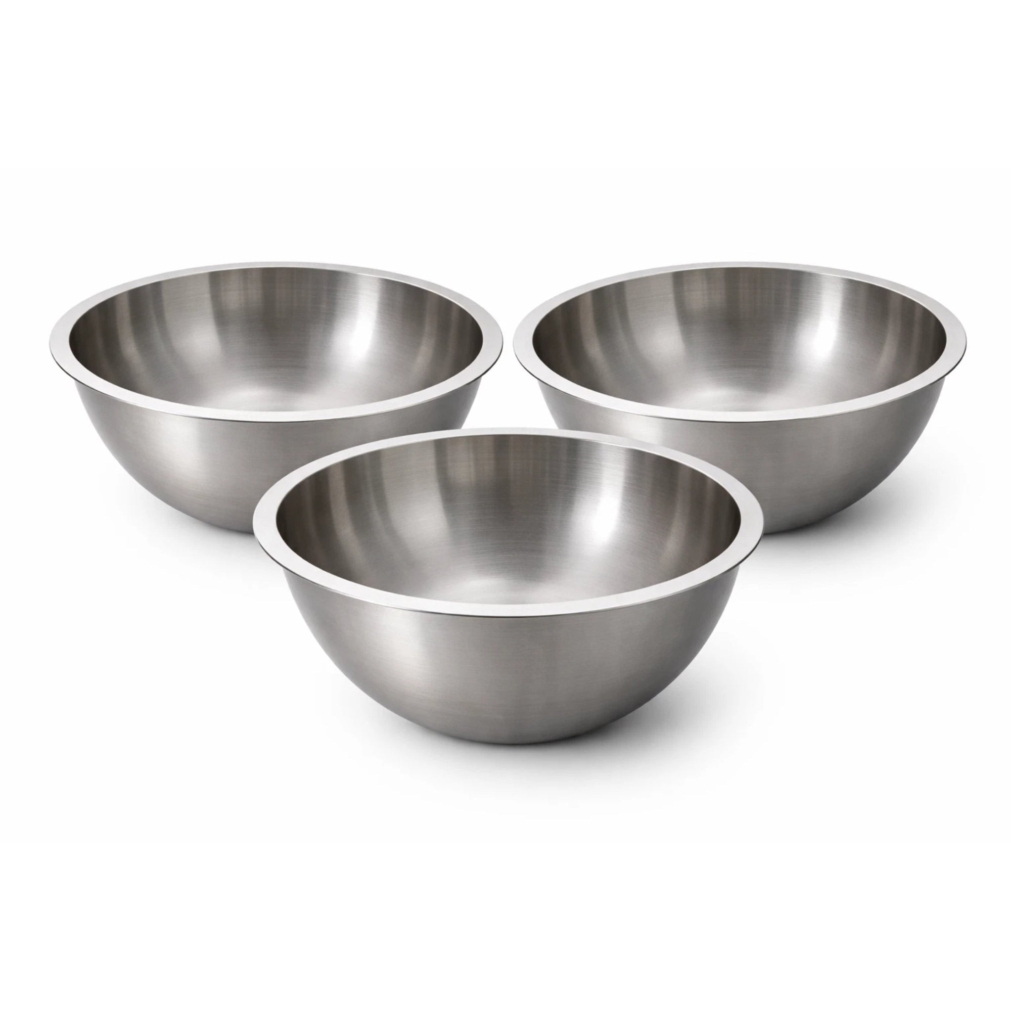 Winco 13 - Quart Stainless Steel Mixing Bowl – Commercial Grade - Kassel Trade