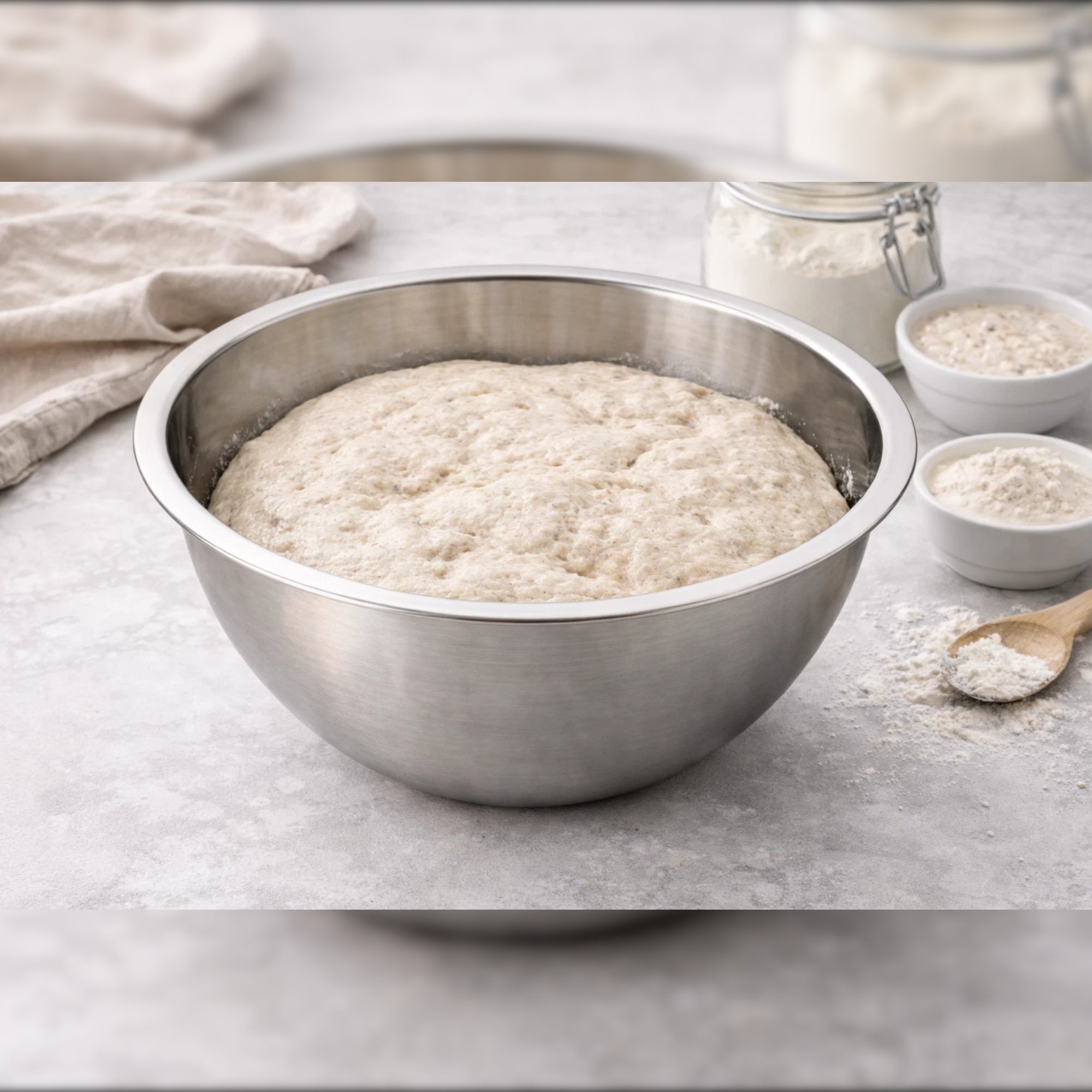 Winco 13 - Quart Stainless Steel Mixing Bowl – Commercial Grade - Kassel Trade