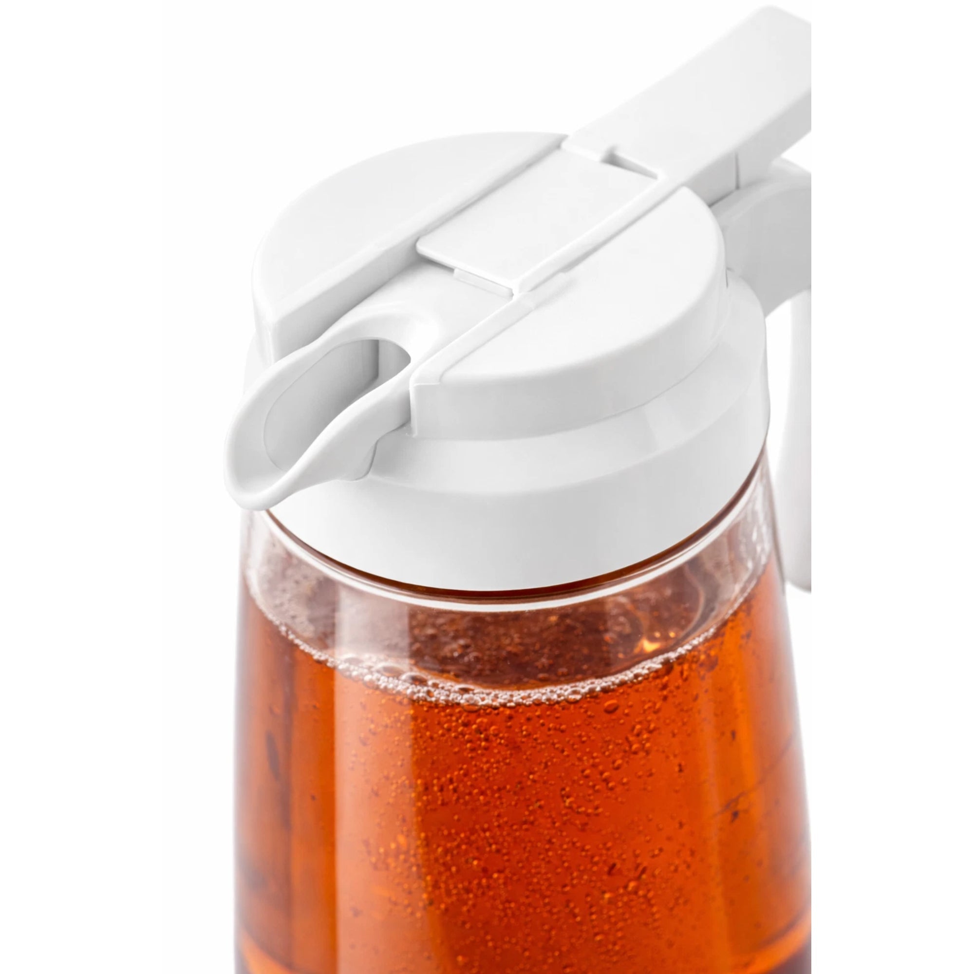 Winco PSUD - 48 48oz Plastic Syrup Dispenser with Lid - Kassel Trade