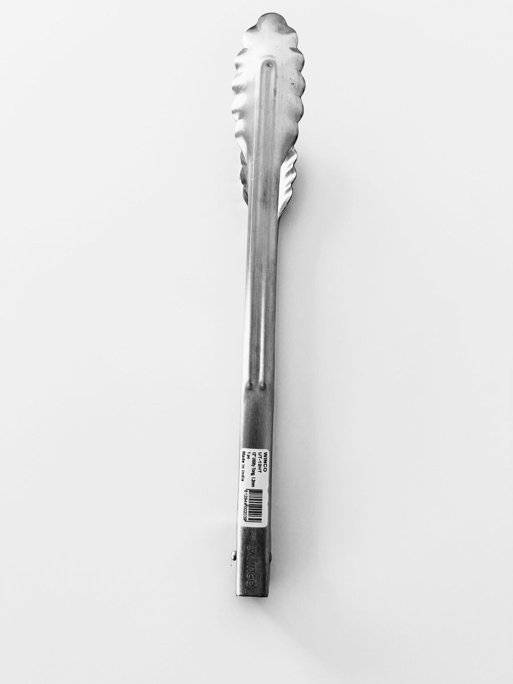 Winco UT - 12HT 12 - Inch Stainless Steel Utility Tongs, Extra Heavyweight 1.2 mm – 2 Pack - Kassel Trade