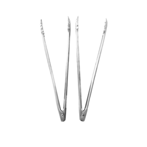 Winco UT-16 16" Stainless Steel Utility Tongs 2-Pack Heavyweight Commercial Kitchen Tongs