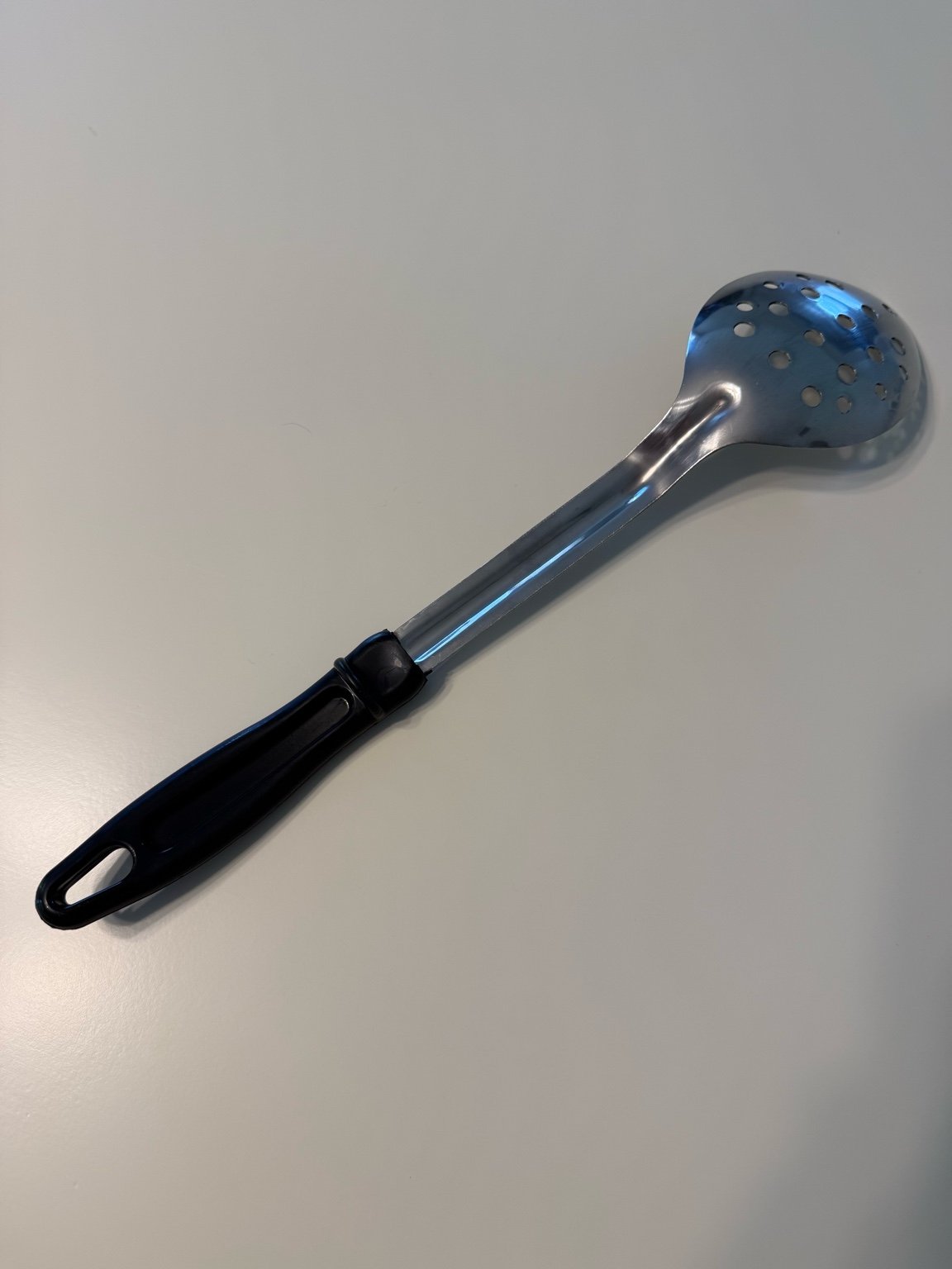Winco BHPP-13 13" Stainless Steel Serving Spoon Commercial Kitchen Spoon - Image 6
