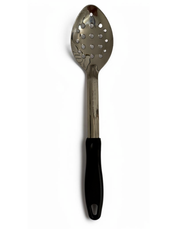 Winco BHPP-13 13" Stainless Steel Serving Spoon Commercial Kitchen Spoon - Image 2